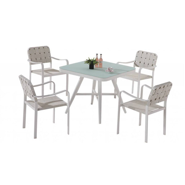 Edge Dining Set For 4