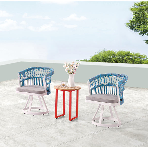 Seattle Rounded Back Chair Set For Two