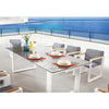 Burano Dining Set For 8 With Trolley