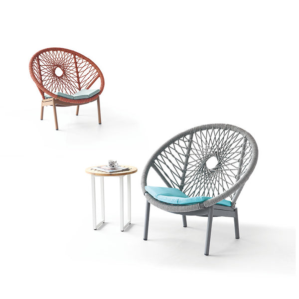 Seattle Round Club Chair With Coffee Table